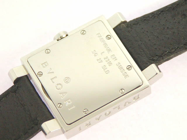 ブルガリ クアドラード ＳＱ27ＳＬＤ レザー　新品