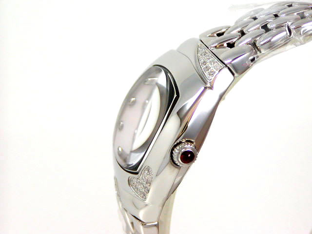 ミザーニ ダイヤモンド ナチュラルパール 10P レディス SSブレス 553-4WRM　　新品