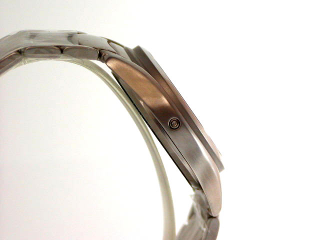 ユンハンス SS ホワイトダイヤル SSブレス 4064 44　新品 JUNGHANS