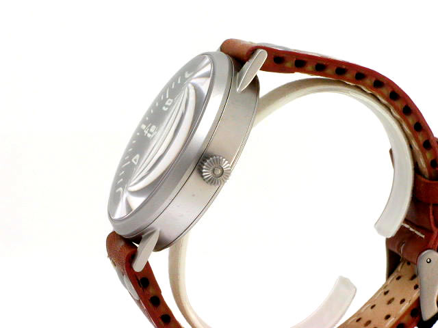 ラコ 手巻き スモールセコンド 42mm 861064 スペアベルトキットつき　新品 Laco