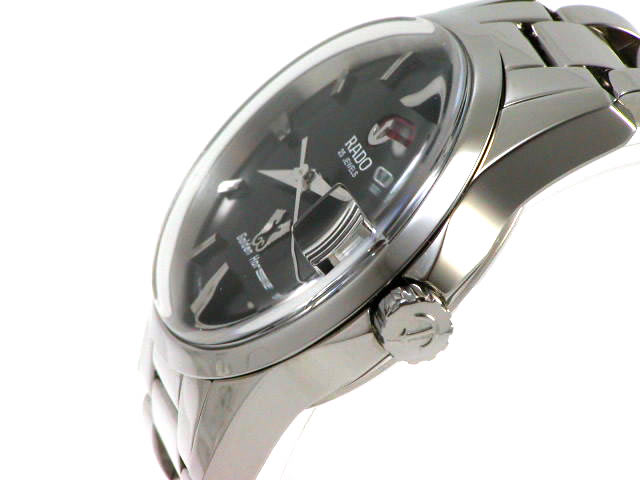 ラドー ゴールデンホース 復刻版 SS R84832153 黒 USED　
