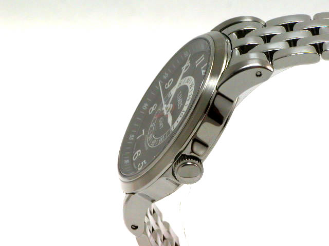 リメス エンデュランス GMT オートマチック 38.8mm 黒文字盤 SSブレス U8737B-LG1.1E Limes 新品