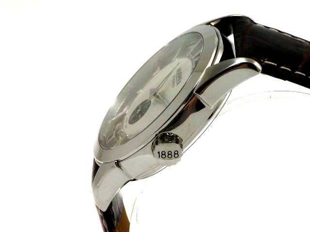 ローマー コンピテンス オリジナル 手巻き シルバー 37mm　新品