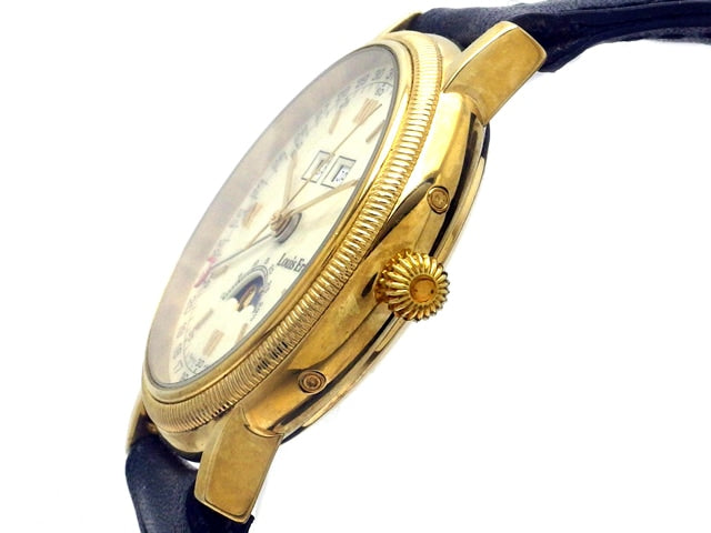 ルイエラール 82.0798 トリプルカレンダー ムーンフェイズ OH済 USED　Louis Erard