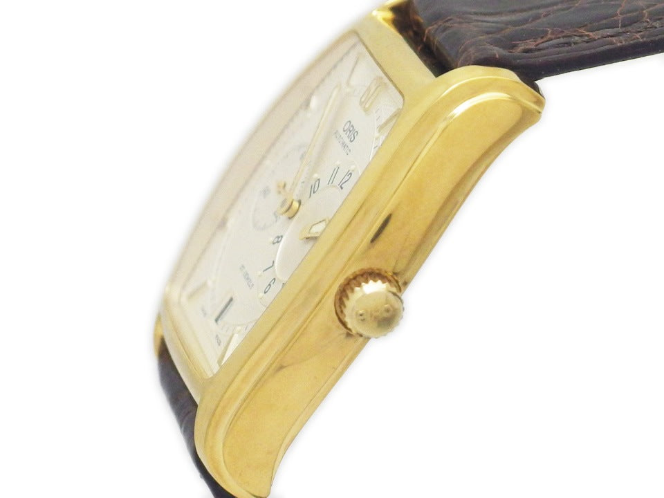 オリス レギュレーター トノー 649-7471 SS/GP 自動巻 OH済 USED　Oris John McLaughlin