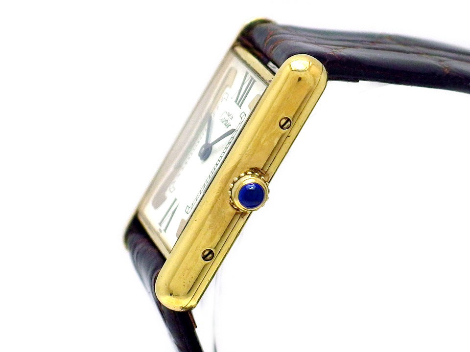 カルティエ マストタンク LM ヴェルメイユ Ref.590005 クォーツ USED　Cartier