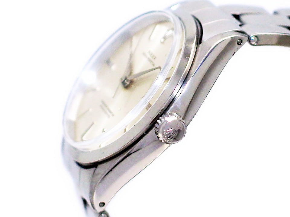 ロレックス オイスターパーペチュアル Ref.1002 Cal1560 自動巻 OH済 ロレックス純正リベットブレス 1961年製 Rolex