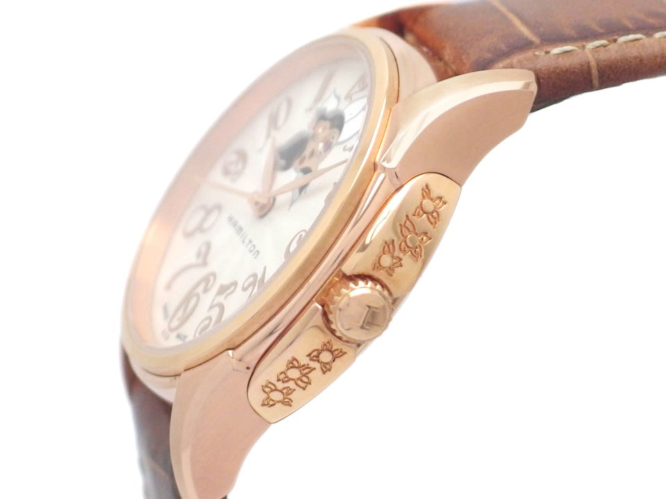 【美品】ハミルトン ジャズマスター レディオート H323450 34mm レディース 自動巻き 2006年頃 USED Hamilton
