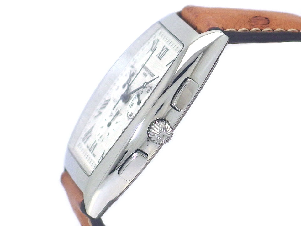 フレデリックコンスタント クロノグラフ FC-292M4T26OS トノー型ケース クオーツ USED 　Frederique Constant