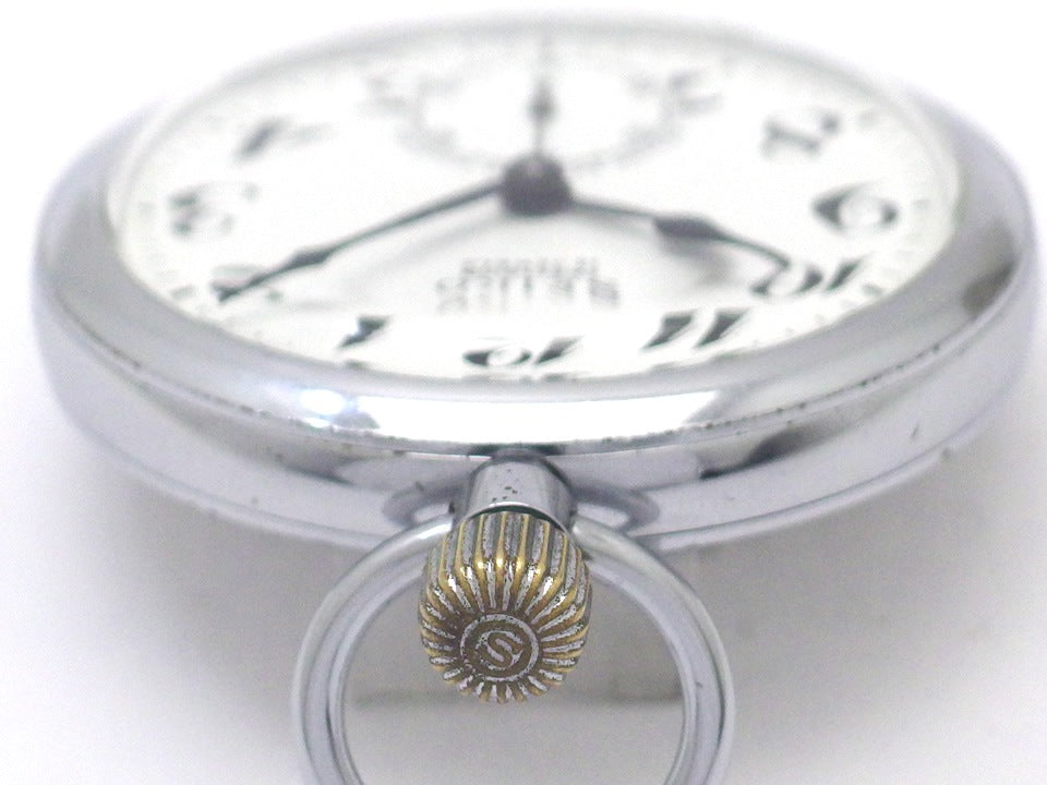 セイコー プレシジョン 懐中時計 91-0020 15石手巻 鉄道時計 門鉄 OH済 昭和43年製 Seiko