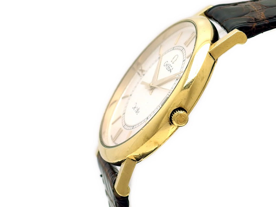 オメガ デヴィル クラシック 18K  Ref.196.2432 Cal.1532 クオーツ 1997年頃 USED Omega