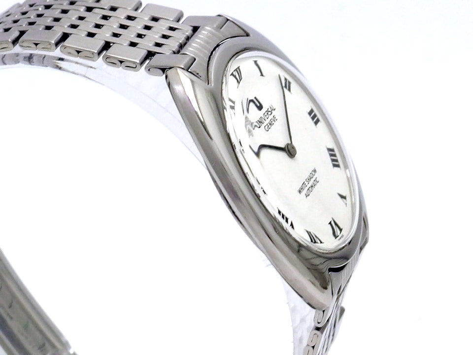 Universal Genève White Shadow Ref. 866101 Gay Frères Bracelet Cal. 2-66 Automatic Overhauled 1970s