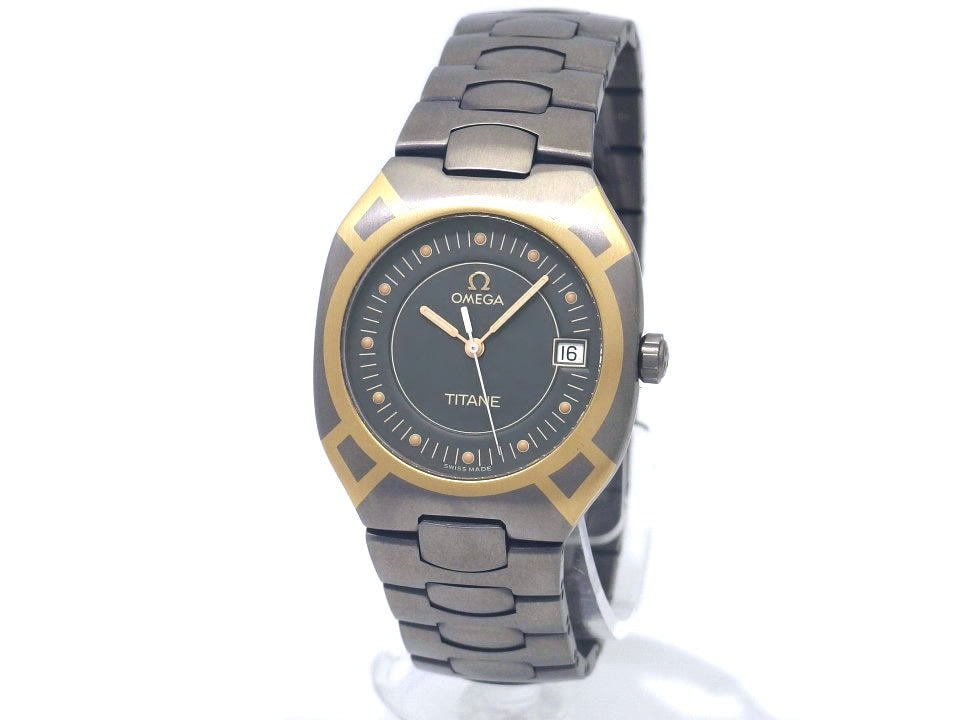 Omega Seamaster 120 Polaris Titanium 39611001 Quartz 1980s USED
