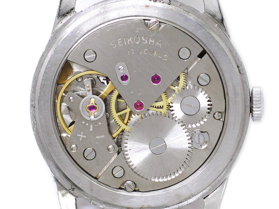 セイコー ローレル Sマーク 14048 SS 17石 手巻 OH済 昭和33年製／1958年製 Seiko