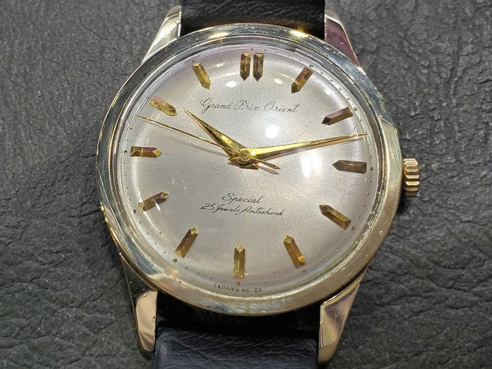グランプリオリエント スペシャル S94026 14K金張り 25石 手巻 OH済 1961年頃