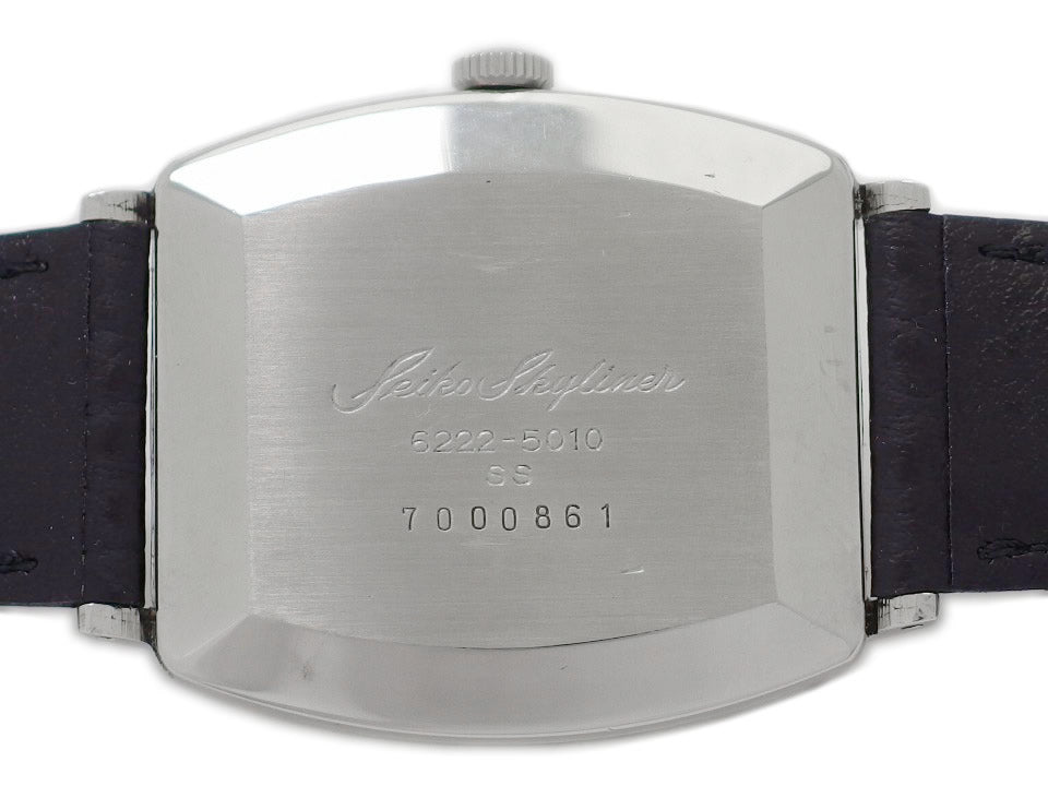 セイコー スカイライナー 6222-5010 スクエアケース 21石 手巻 OH済 昭和42年/1967年製 Seiko