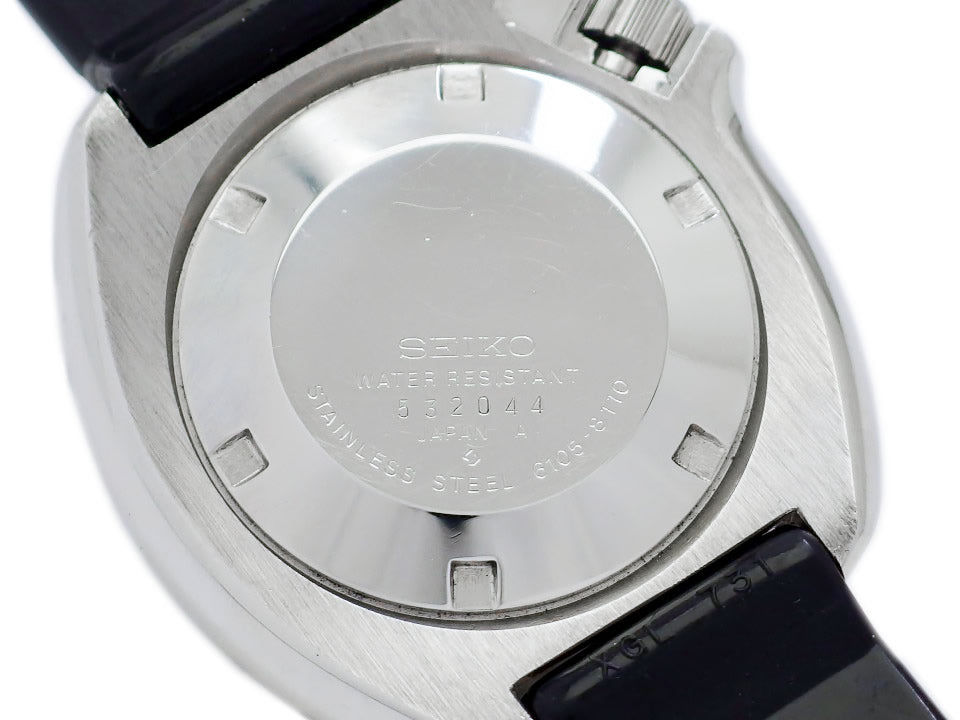 セイコー セカンドダイバー 150m 6105-8110 Cal.6105B 自動巻 OH済 1975年／昭和50年製 Seiko