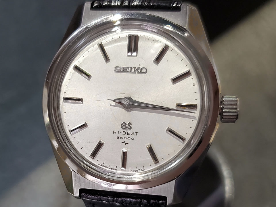 グランドセイコー 4520-8000 ハイビート36000 25石手巻 OH済 昭和46年/1971年製 Seiko