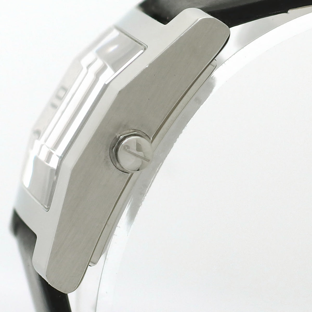 ダンヒル スクエア ファセット ダンヒリオン 8022 27mm アイボリー文字盤 ３面カットガラス クオーツ 2000年頃 USED