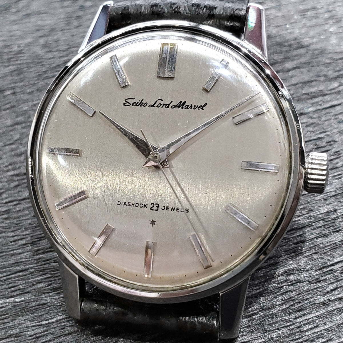 セイコー ロードマーベル 15027E ステンレス製 リダン文字盤 23石 手巻 OH済 昭和38年/1963年製 Seiko