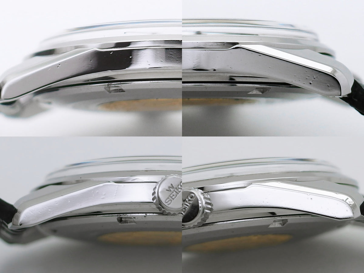 【希少】グランドセイコー セカンドモデル前期型 5722-9990 W SEIKOリューズ ライオンメダリオン 手巻 OH済 昭和40年/1965年製 Seiko