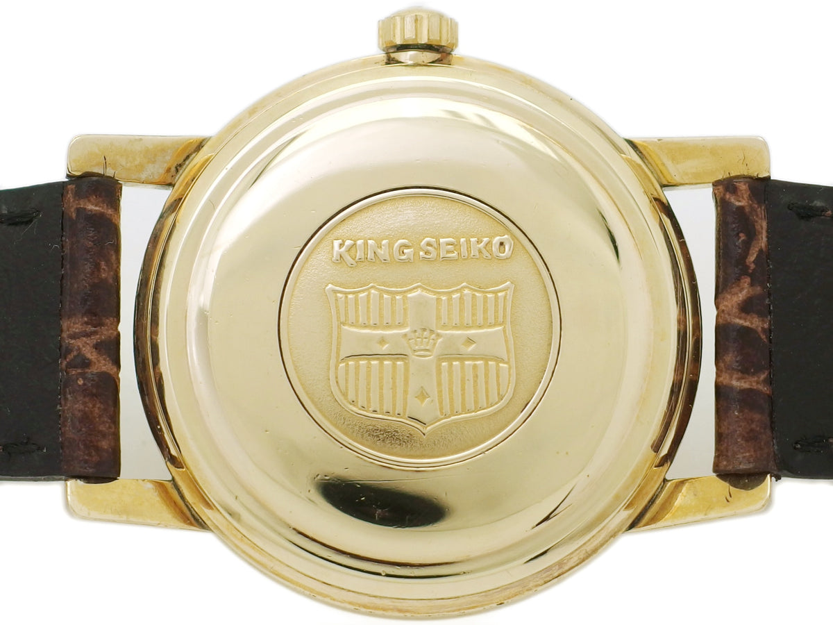 キングセイコー J14102 1st SD文字盤 14金張り 25石 手巻 OH済 昭和38年/1963年製 Seiko