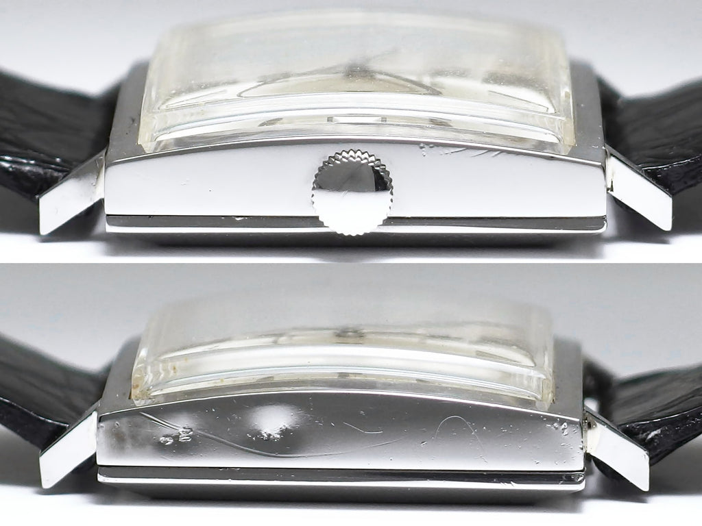 インターナショナル Ref.1160AD 角型ケース 溶接跡あり Cal.8541 自動巻 OH済 1969年製 International Watch Co