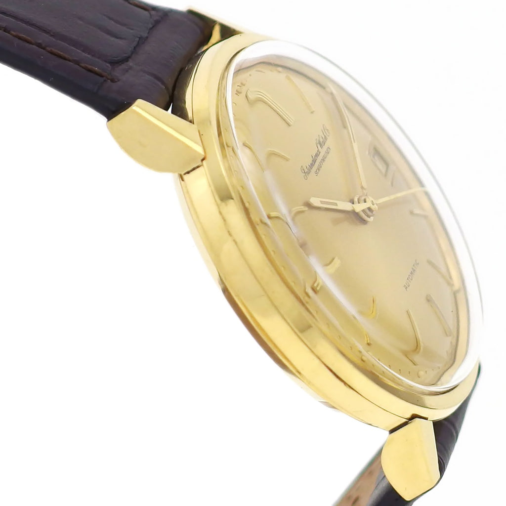 International Watch Co. 18K Solid Gold Ref. 803A Cal. 8541 Automatic, Serviced, Manufactured in 1968
