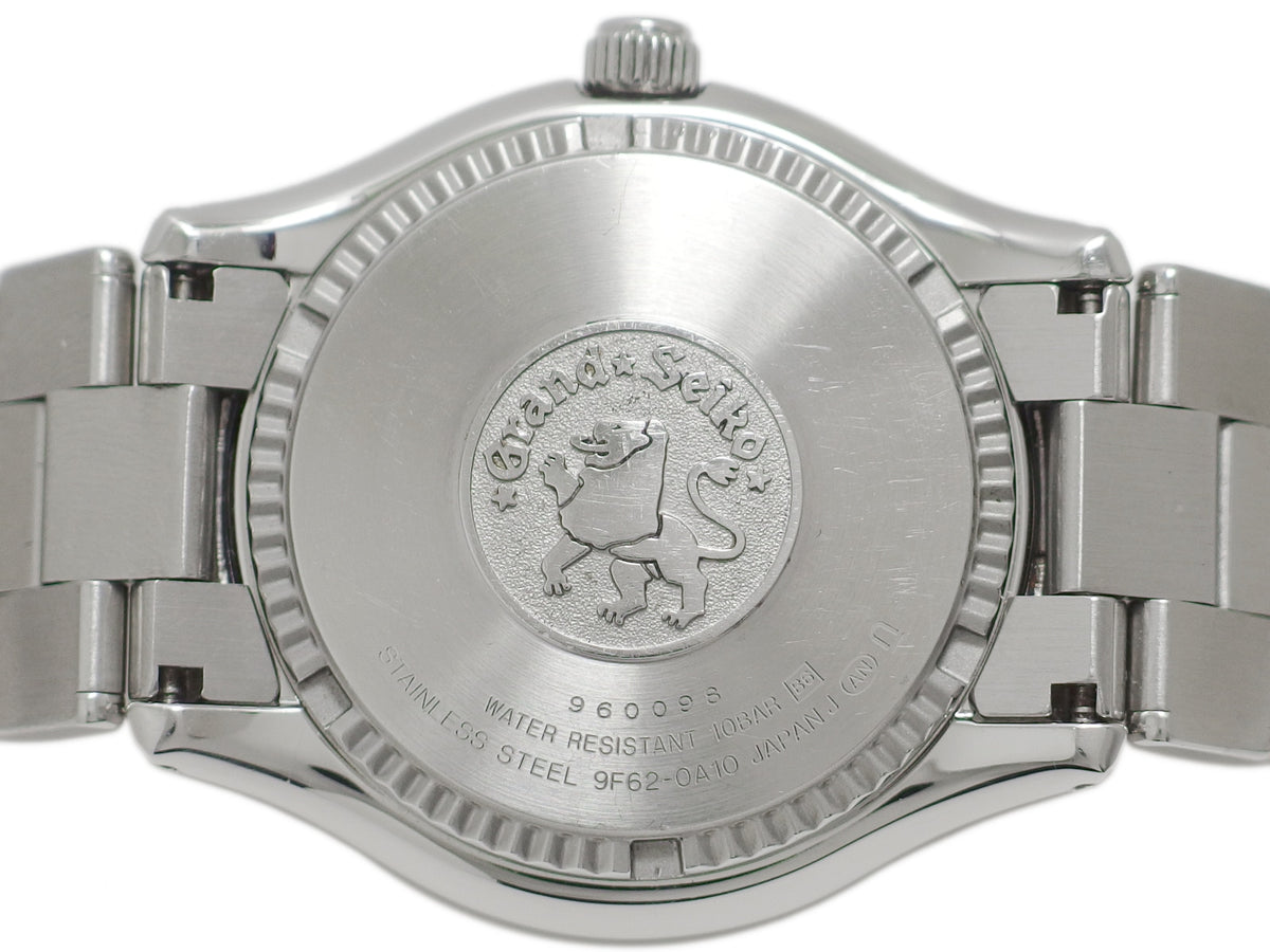 グランドセイコー SBGX005 9F62-0A10 文字盤放射仕上げ GSメタルブレスレット クオーツ 1999年製 USED Seiko