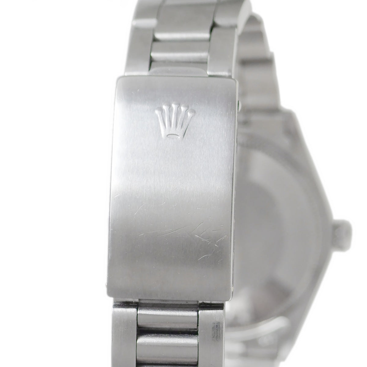 Rolex Air-King Ref.5500 Cal.1520 Automatic, Overhauled, with genuine Rolex hard bracelet, 1969 production. Rolex