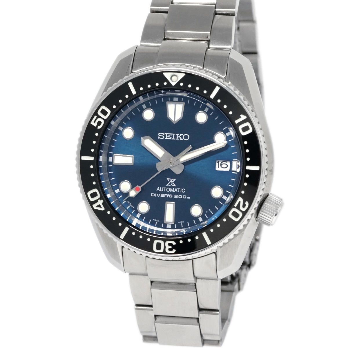 セイコー プロスペックス ダイバース 200m SBDC127 ブルー文字盤 6R35-01E0 自動巻 2022年購入 USED Seiko