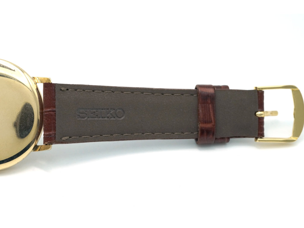 セイコー マーベル 14029 金張りケース Sマーク 赤機械 19石 手巻 OH済 1958年製 Seiko