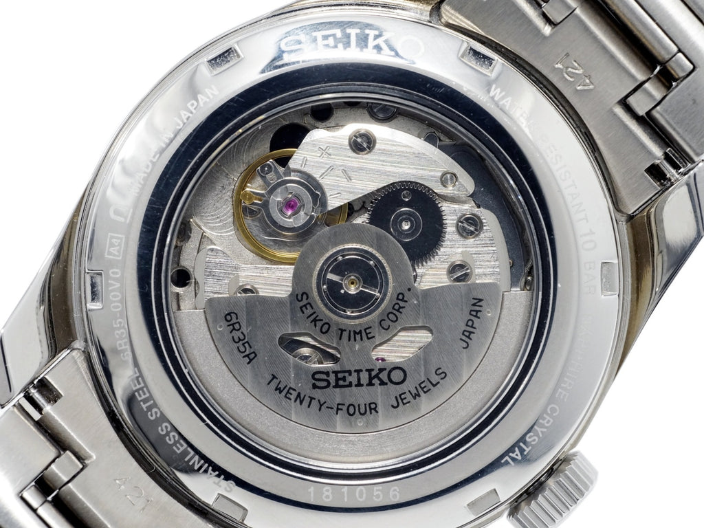 セイコー プレサージュ SARX077 6R35-00V0 文字盤藍鉄（あいてつ）色 自動巻 2021年製 USED Seiko