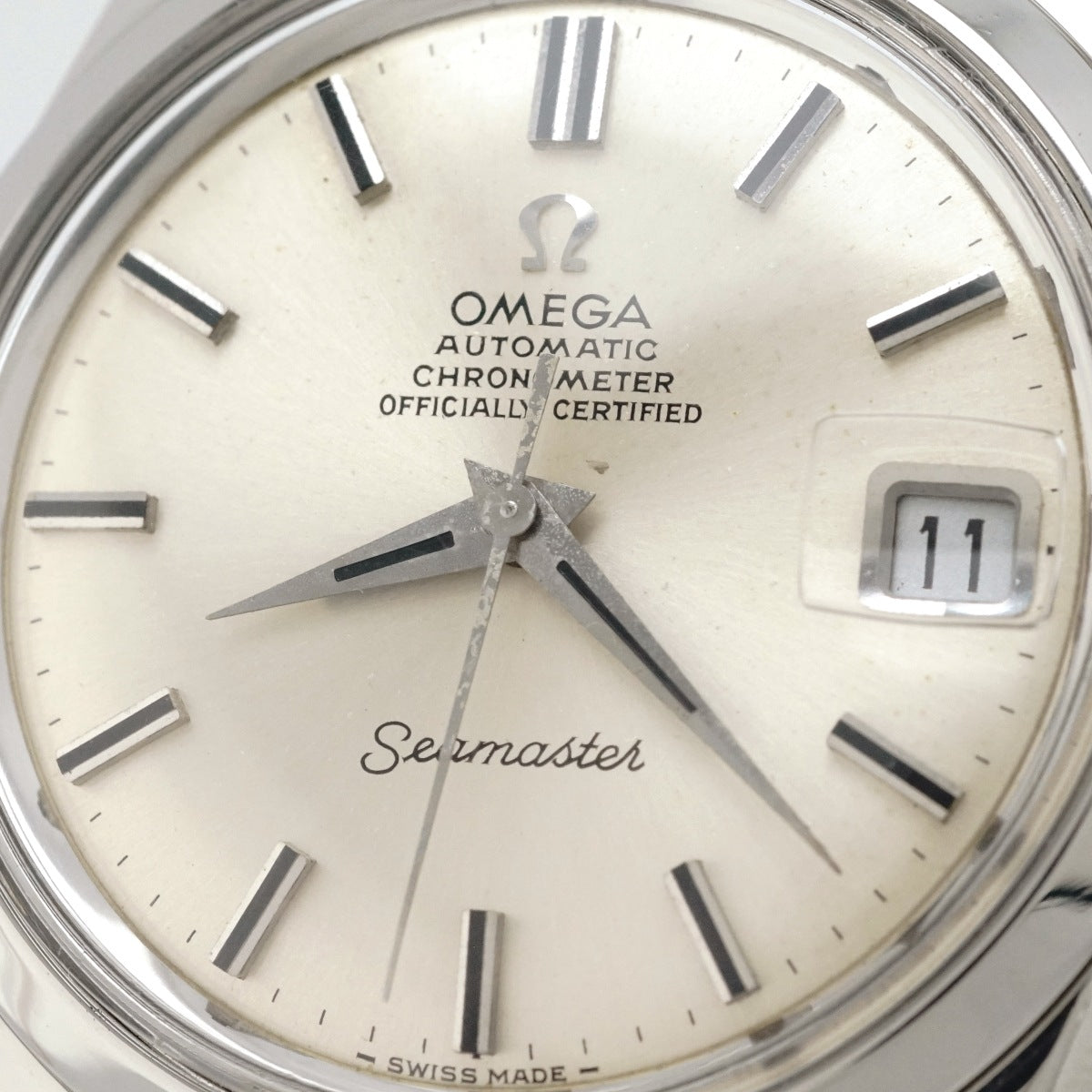 オメガ シーマスター クロノメーター 168.024 純正ブレス Cal.564 自動巻 OH済 1970年製