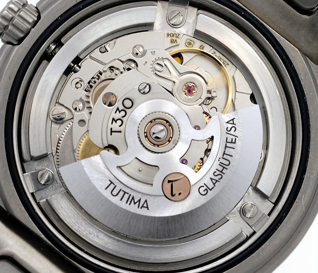 Tutima M2 Coastline 6150-02 Titanium Cal.T330 ETA 2836-2 Automatic Winding Purchased in 2021 USED