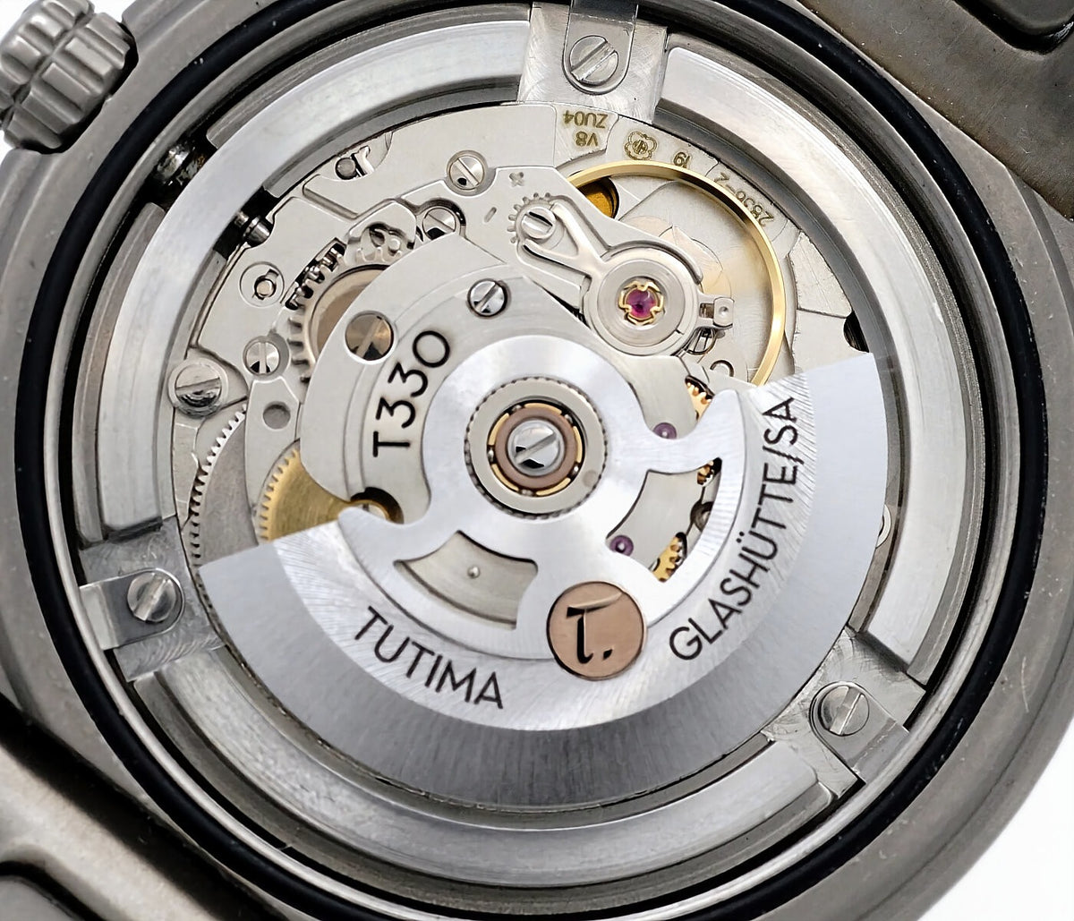 Tutima M2 Coastline 6150-02 Titanium Cal.T330 ETA 2836-2 Automatic Winding Purchased in 2021 USED