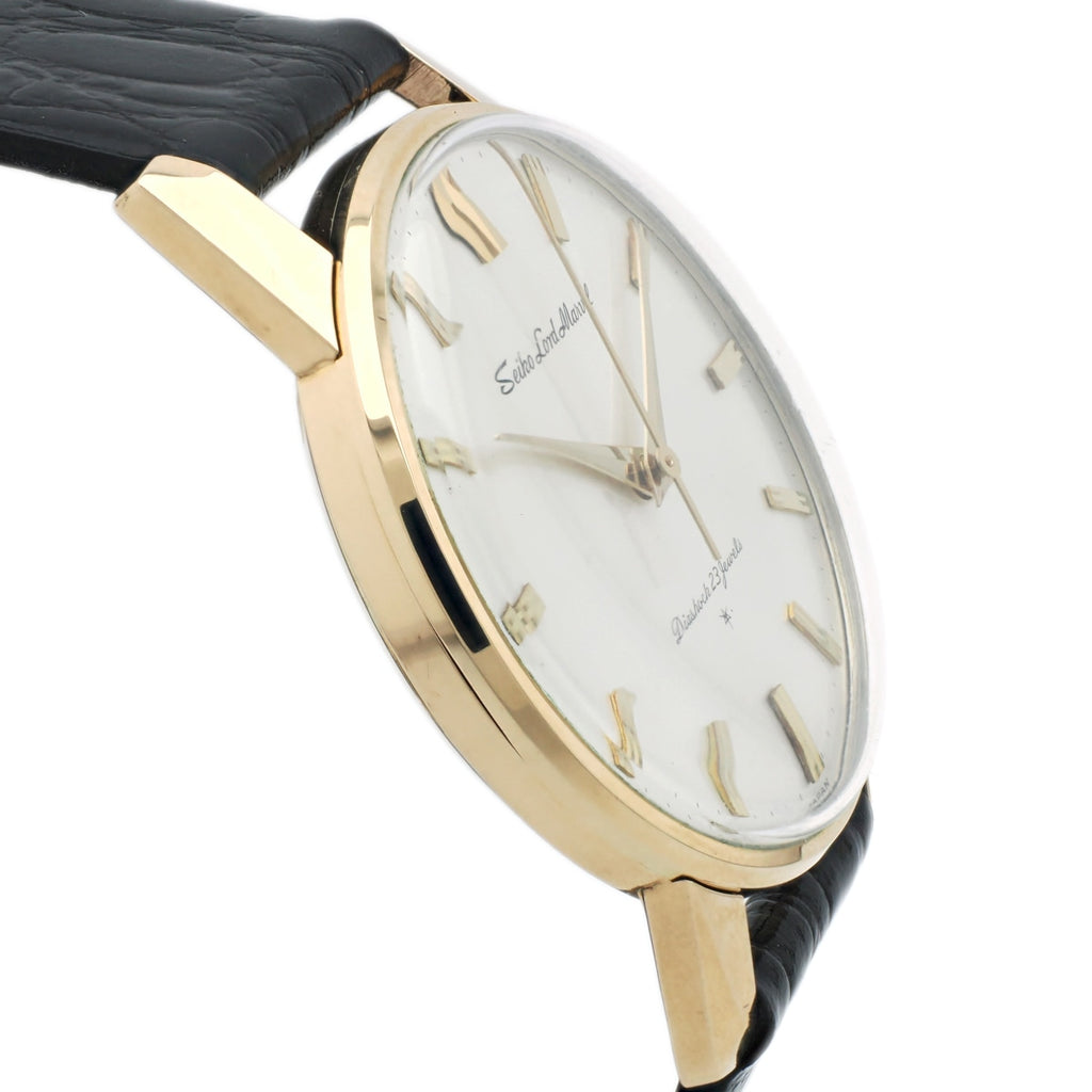 セイコー ロードマーベル 15023E 14金張り AD文字盤 23石 手巻 OH済 昭和38年/1963年製 Seiko
