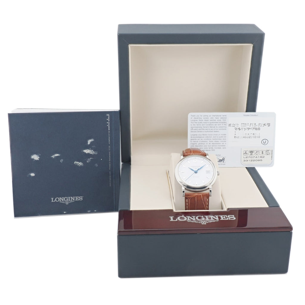 ロンジン ヘリテージコレクション L2.707.4.16.2 クル・ド・パリ 自動巻 2009年購入 USED Longines