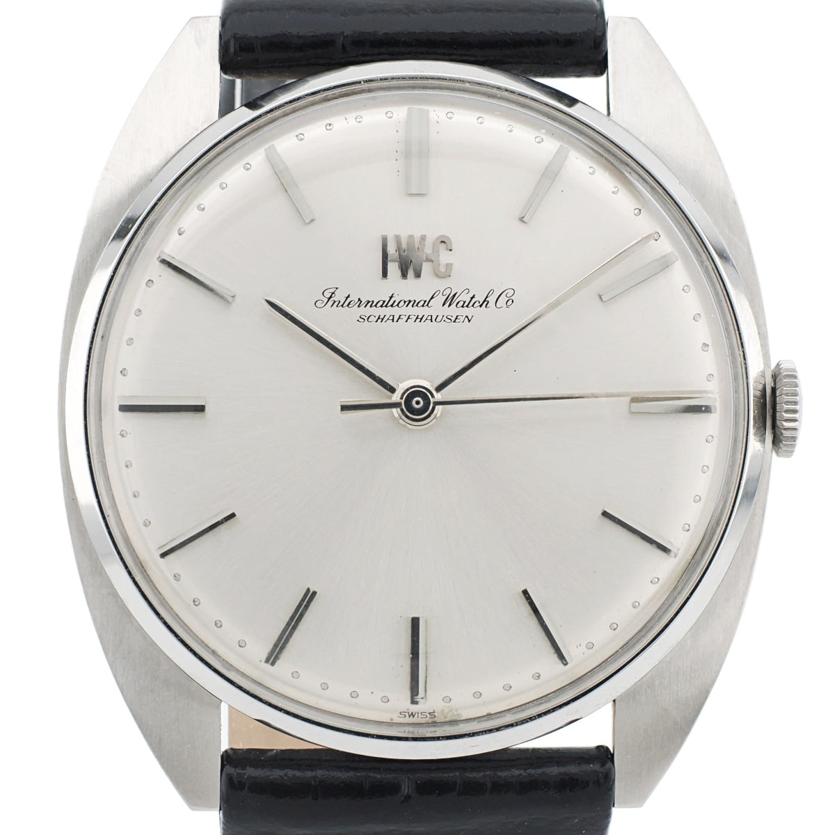 IWC Ref.1419 トノー型 純正尾錠 Cal.402 手巻き OH済 1969年製