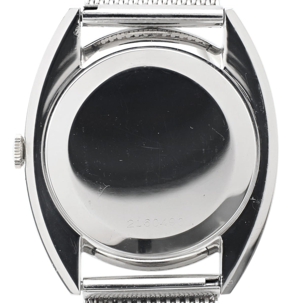 IWC トノー型ケース ローマインデックス文字盤 純正メッシュブレスレット Cal.403 手巻き OH済 1976年製