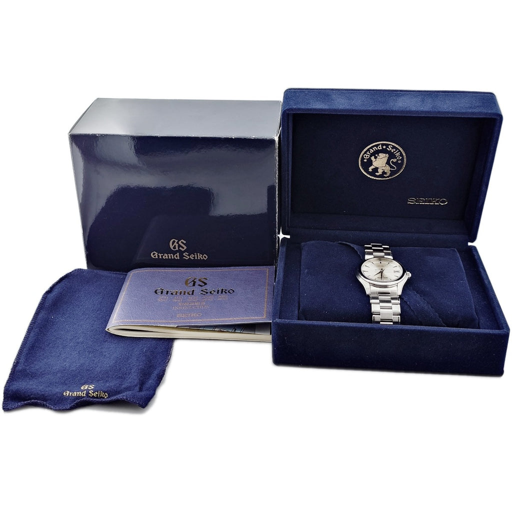 グランドセイコー SBGX005 9F62-0A10 箱・取説付き GS純正ブレスレット クオーツ 2005年製 USED GrandSeiko
