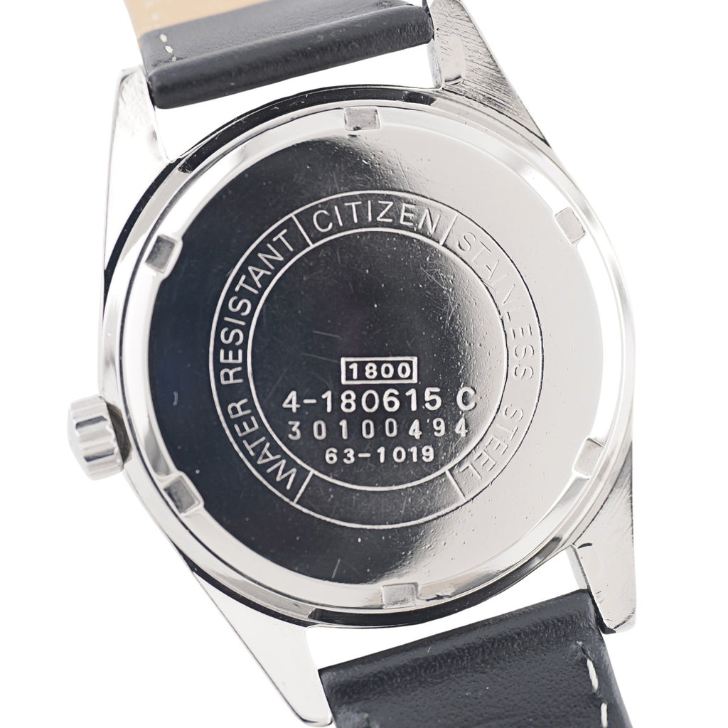 シチズン ニューマスター デイト 4-180615 C 63-1019 21石 手巻 OH済 昭和38年/1963年製 Citizen