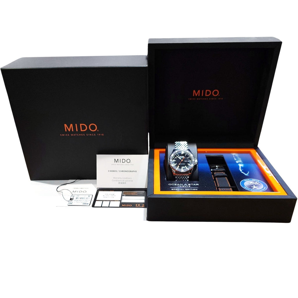 ミドー オーシャンスター トリビュート M026830A/M026.830.11.051.00 自動巻 2019年頃発売 USED
