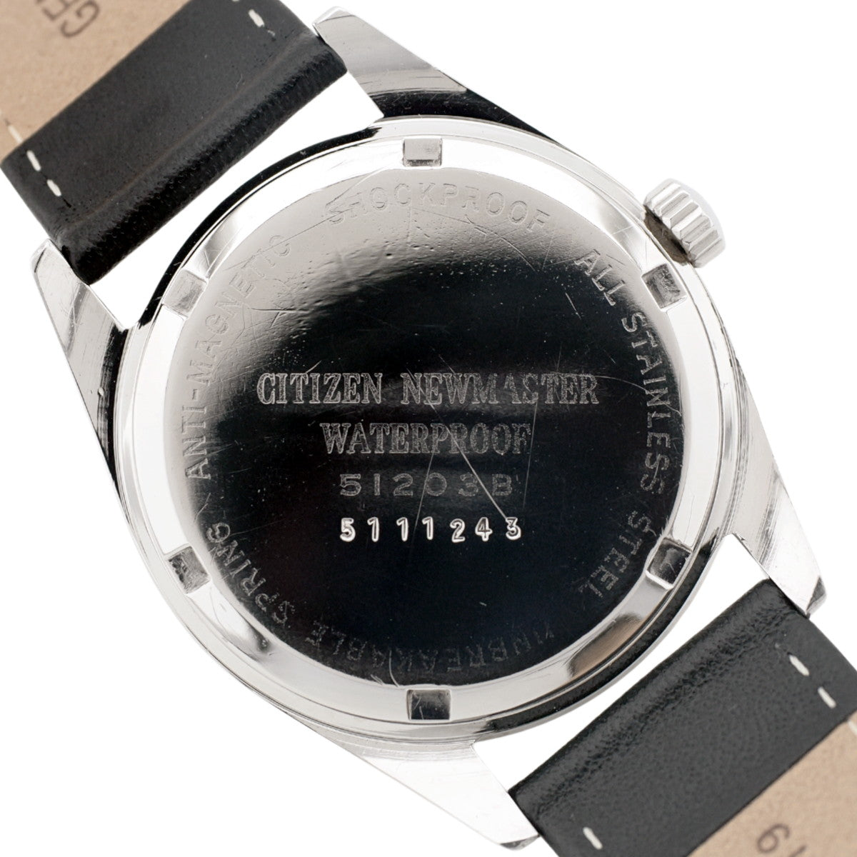 シチズン ニューマスター デイト 51203B 手巻 OH済 昭和40年/1965年製