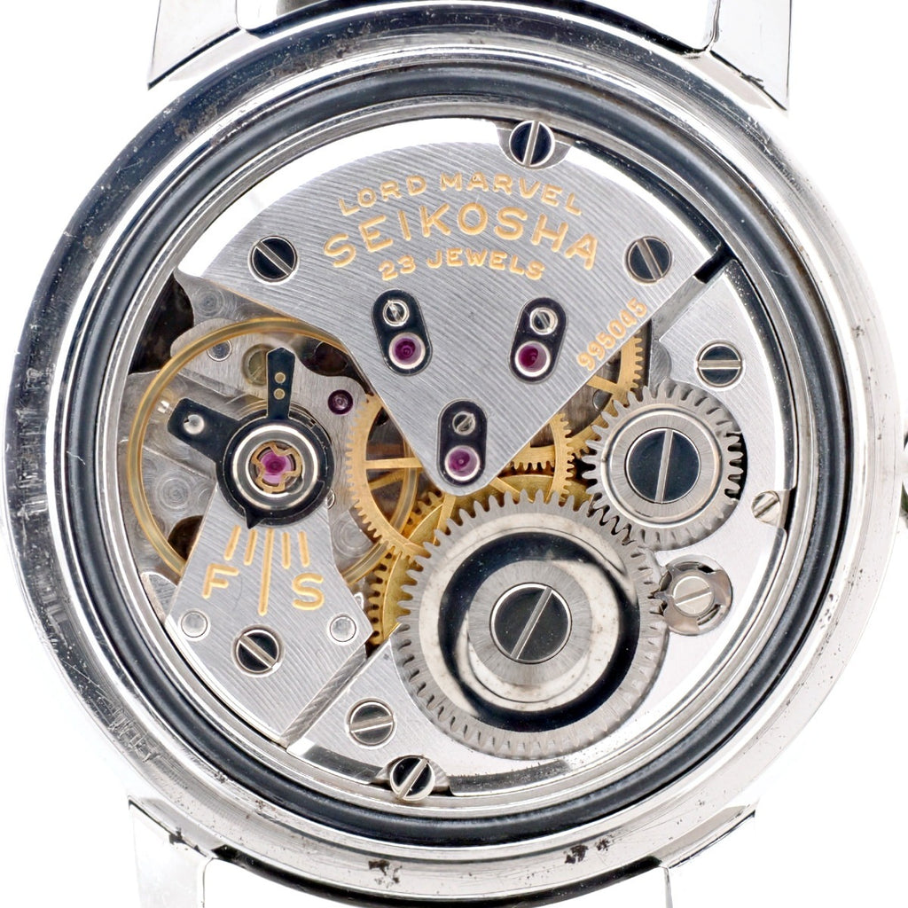 セイコー ロードマーベル 15027E ステンレス製 SD文字盤 23石 手巻 OH済 昭和37年/1962年製 Seiko
