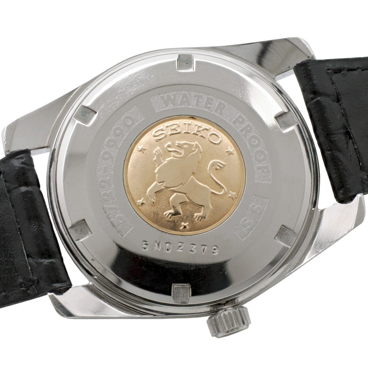 グランドセイコー セカンドモデル 5722-9990 ライオンメダリオン W SEIKOリューズ 手巻 OH済 昭和40年/1965年製