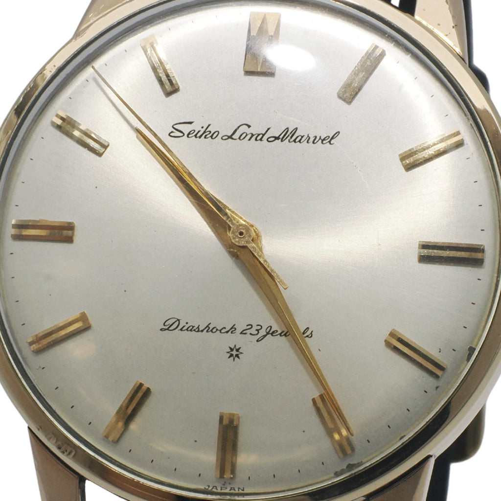 セイコー ロードマーベル 15023E 14金張り SD文字盤 23石 手巻 OH済 昭和38年/1963年製 Seiko