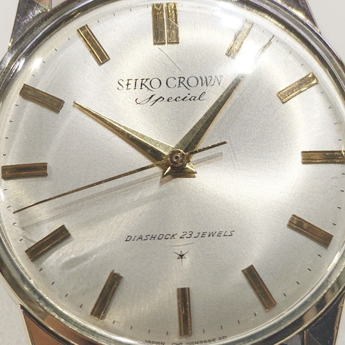 セイコー クラウンスペシャル 金張り J14100 Cal.341 23石 手巻 OH済 昭和38年/1963年製 Seiko