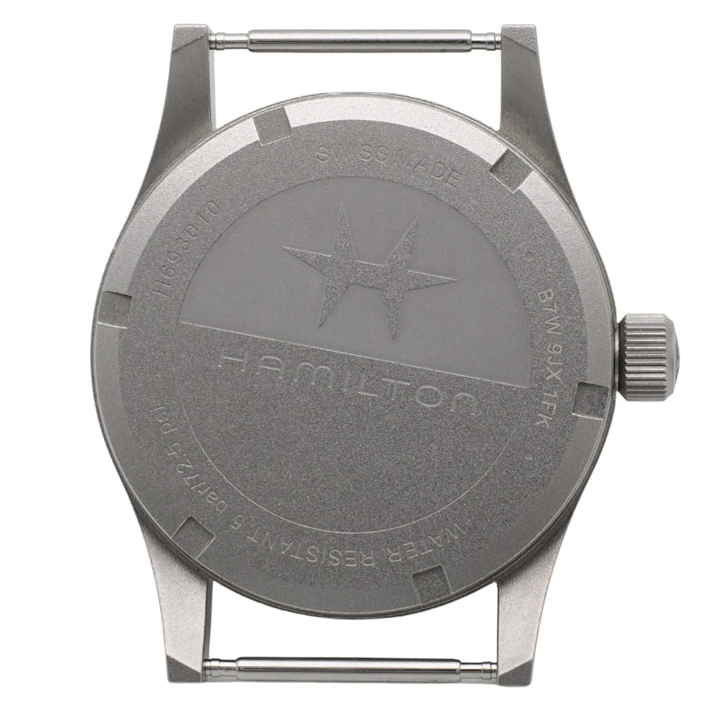 ハミルトン カーキ フィールド 33mm H69301930 ブラック文字盤 クオーツ 2025年購入 USED Hamilton