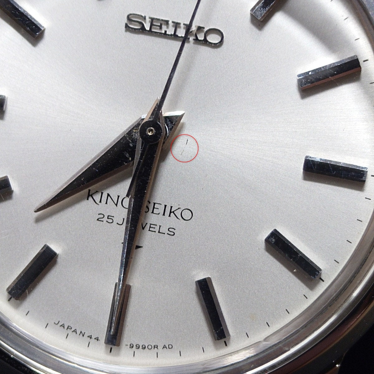 キングセイコー セカンドモデル 44-9990 後期型 Cal.44A 手巻 OH済 昭和43年/1968年製 Seiko